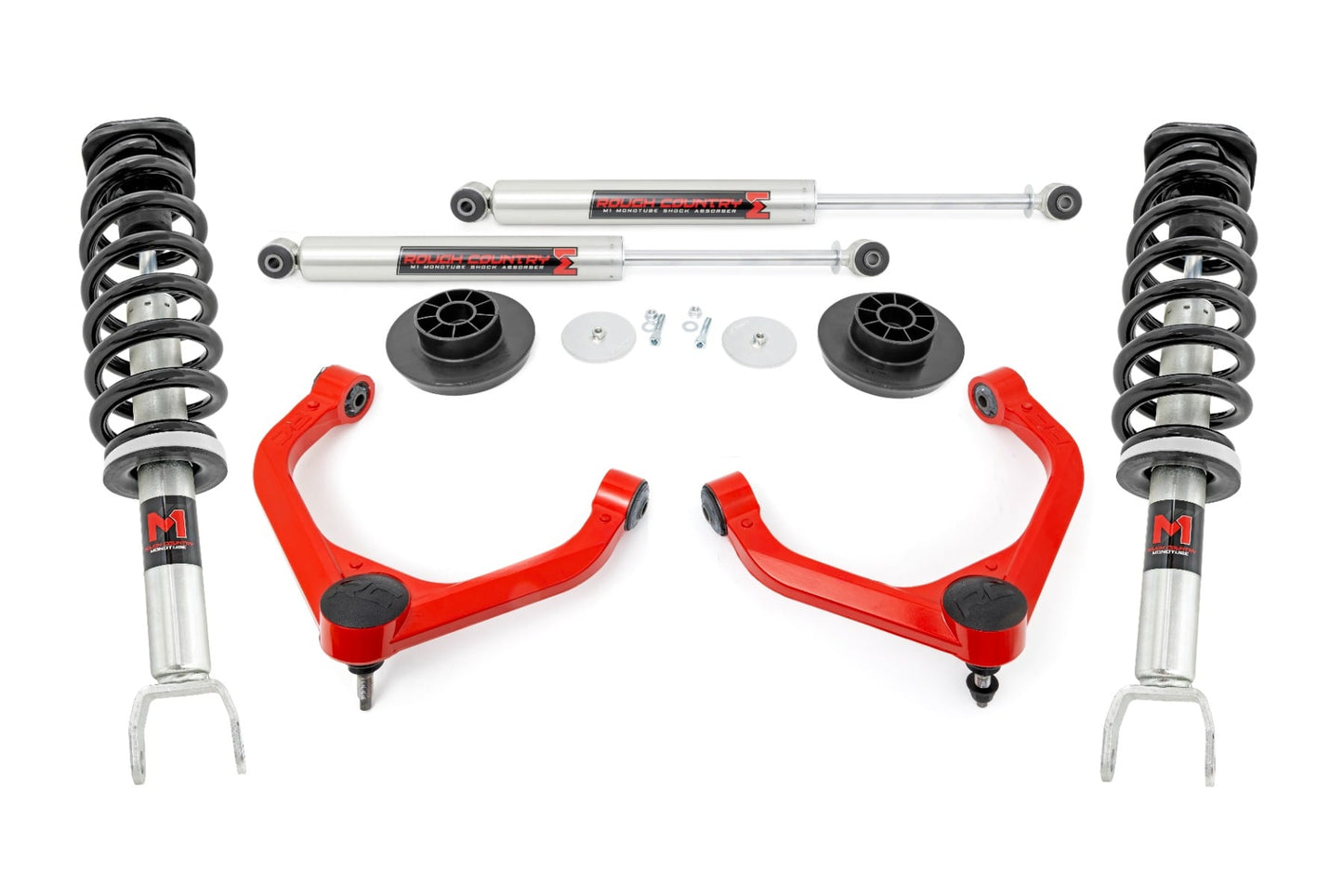 3 Inch Lift Kit M1 Struts/M1 Red Ram 1500 4WD (2012-2018 & Classic) Rough Country
