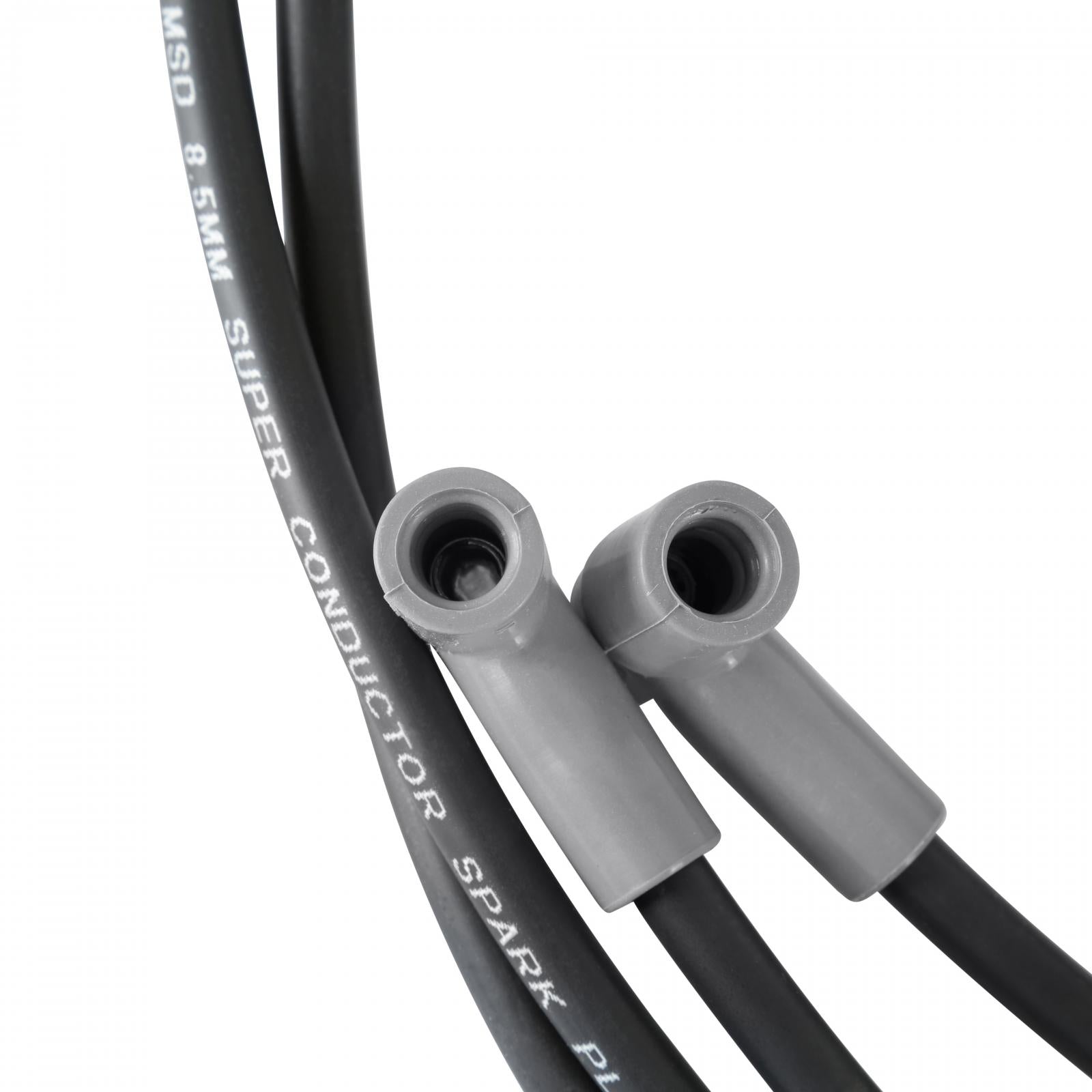Black Super Conductor Sb Chevy For Use With Low Profile Distributor The Race Tailored 8.5Mm Super Conductor Wire Sets Are Designed Specifically To Fit Race Engines Equipped With Headers Or An Distributor MSD Ignition-2