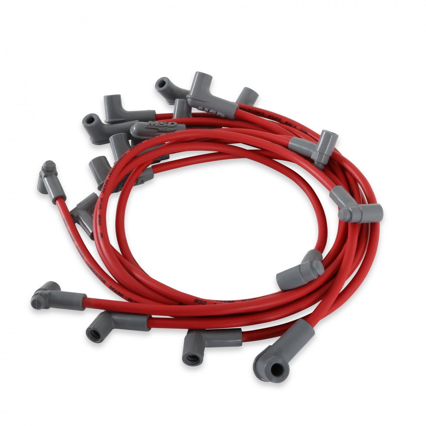 Small Block Chevy For Use With Low Profile Distributor The Race Tailored 8.5Mm Super Conductor Wire Sets Are Designed Specifically To Fit Race Engines Equipped With Headers Or An Distributor MSD Ignition
