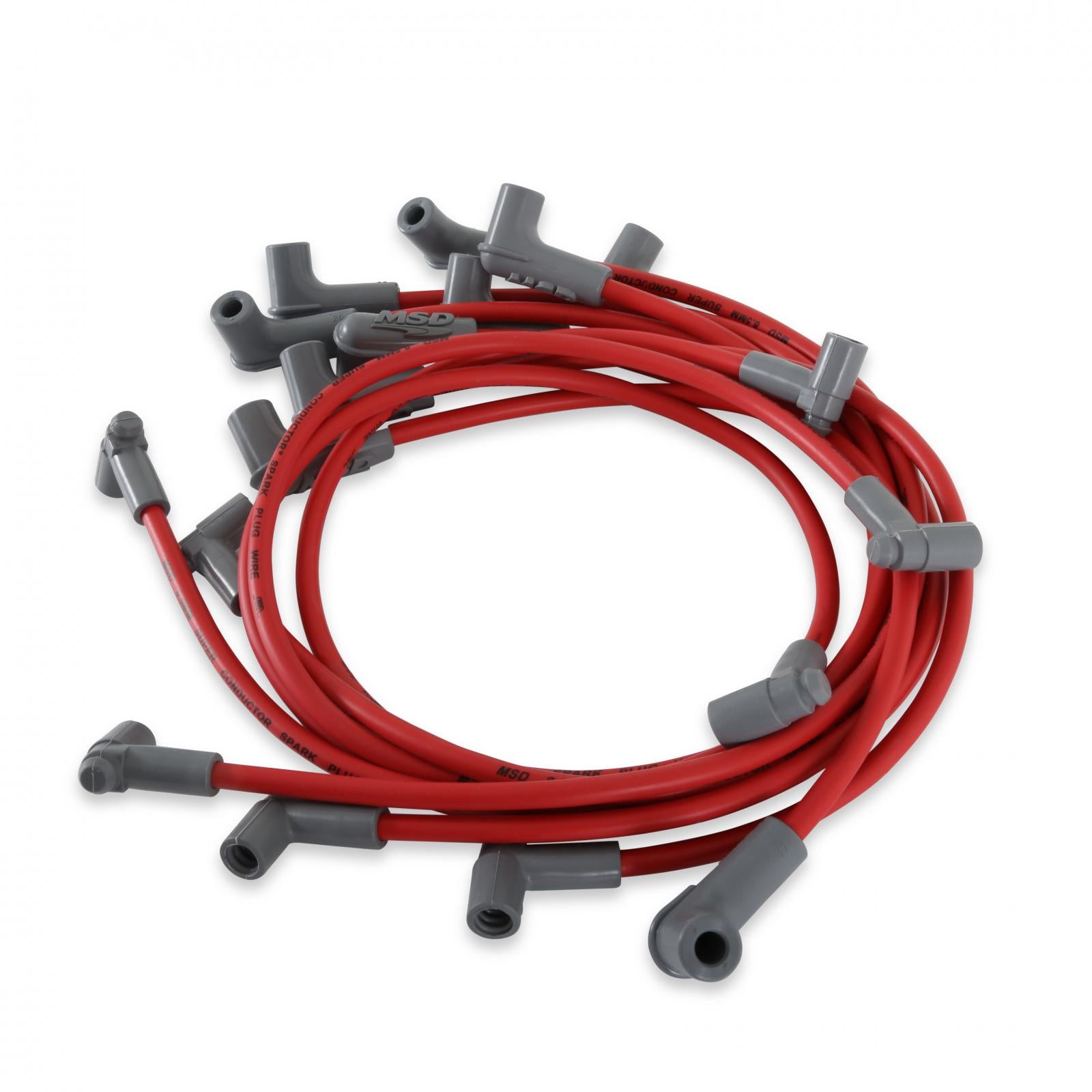 Small Block Chevy For Use With Low Profile Distributor The Race Tailored 8.5Mm Super Conductor Wire Sets Are Designed Specifically To Fit Race Engines Equipped With Headers Or An Distributor MSD Ignition
