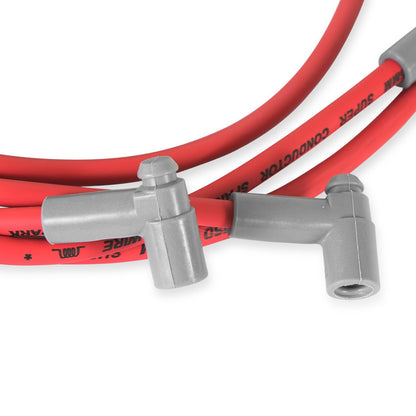 Red Super Conductor Big Block Chevy For Use With Low Profile Distributor The Race Tailored 8.5Mm Super Conductor Wire Sets Are Designed Specifically To Fit Race Engines Equipped With Headers Or An Distributor MSD Ignition-2