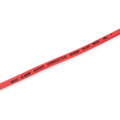 Red Super Conductor Big Block Chevy For Use With Low Profile Distributor The Race Tailored 8.5Mm Super Conductor Wire Sets Are Designed Specifically To Fit Race Engines Equipped With Headers Or An Distributor MSD Ignition-3
