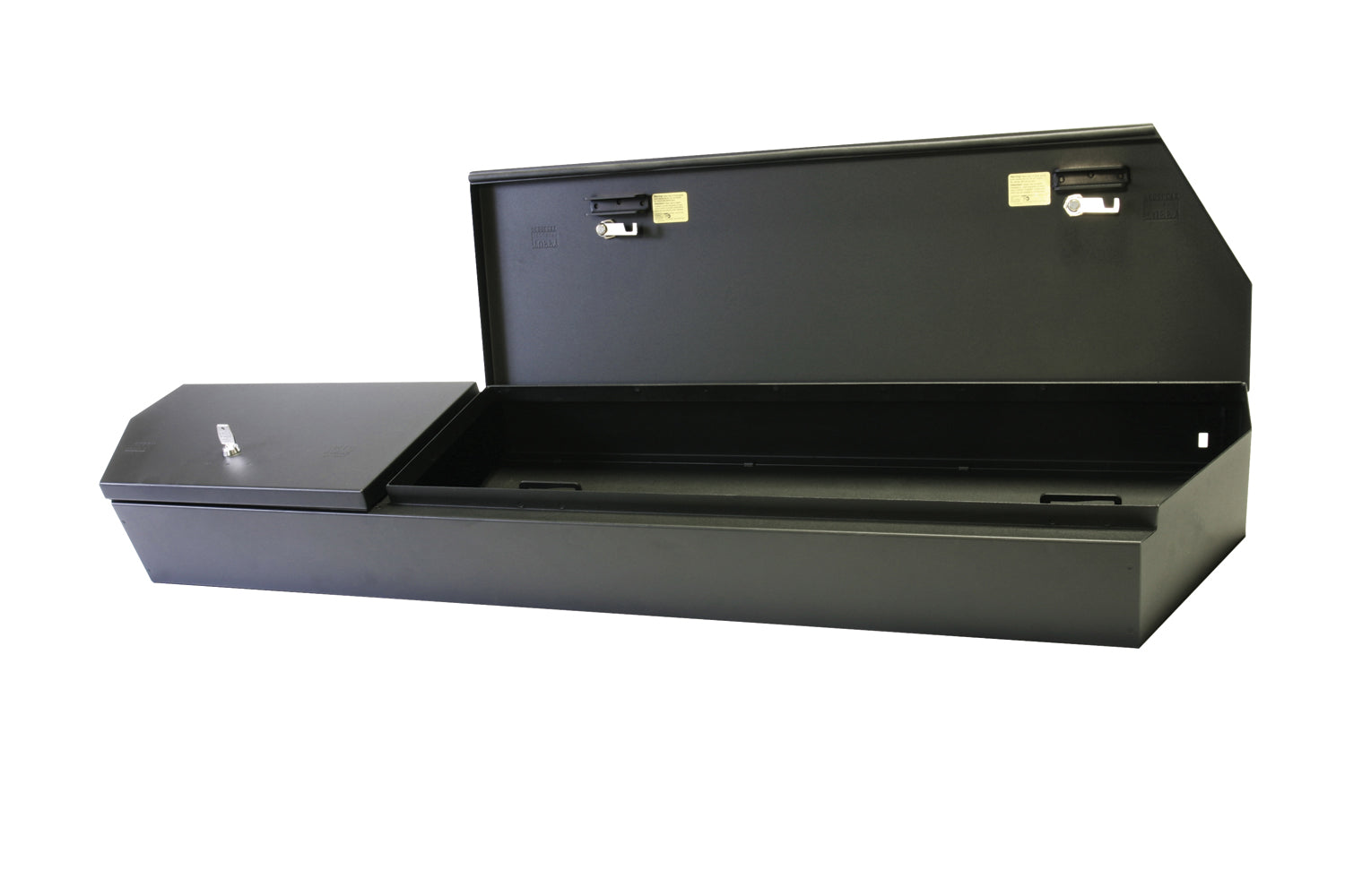 Rear Underseat Lockbox - 07-21 Tundra w/ Double Crew Cab Excludes CrewMax Black Products Tuffy Security-1