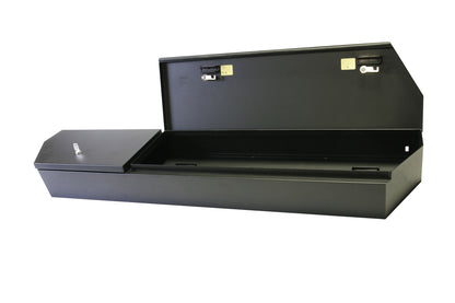 Rear Underseat Lockbox - 07-21 Tundra w/ Double Crew Cab Excludes CrewMax Black Products Tuffy Security-1