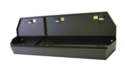Rear Underseat Lockbox - 07-21 Tundra w/ Double Crew Cab Excludes CrewMax Black Products Tuffy Security-2