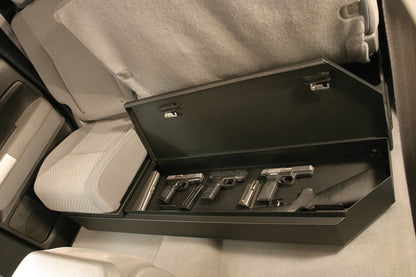 Rear Underseat Lockbox - 07-21 Tundra w/ Double Crew Cab Excludes CrewMax Black Products Tuffy Security-7