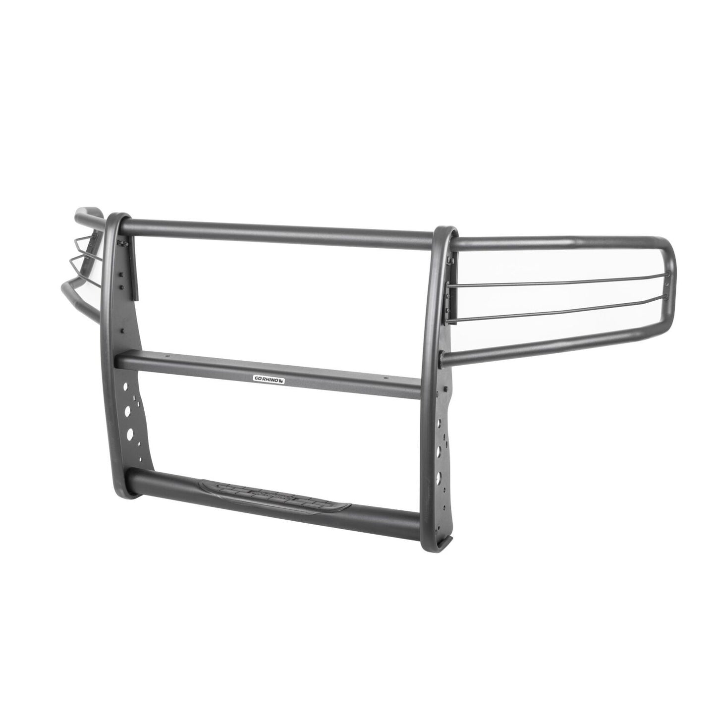 3100 Series StepGuard with Brush Guards Textured Black 2019-2024 Ram 1500 Go Rhino-2