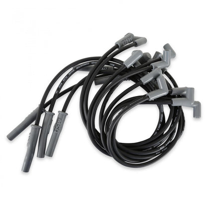Black Super Conductor Ford 302, 351W, Hei For Use On Ford Small-Block Engines With 302-351W, Hei Boots, Black Jacket MSD Ignition-1