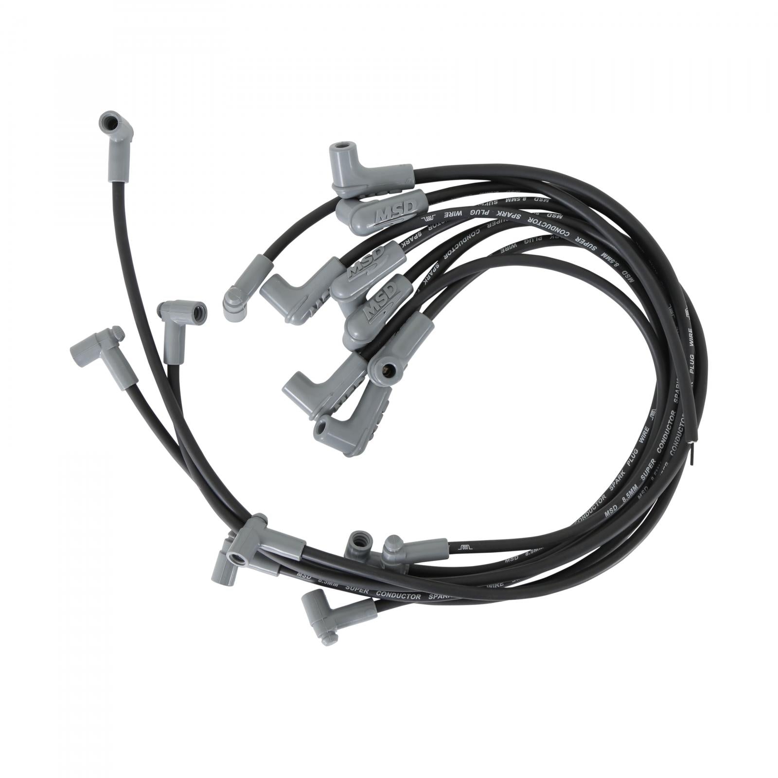 Black Super Conductor Small Block Chevy, Hei For Use On Chevy Small Block Engines, Hei, Black Jacket MSD Ignition