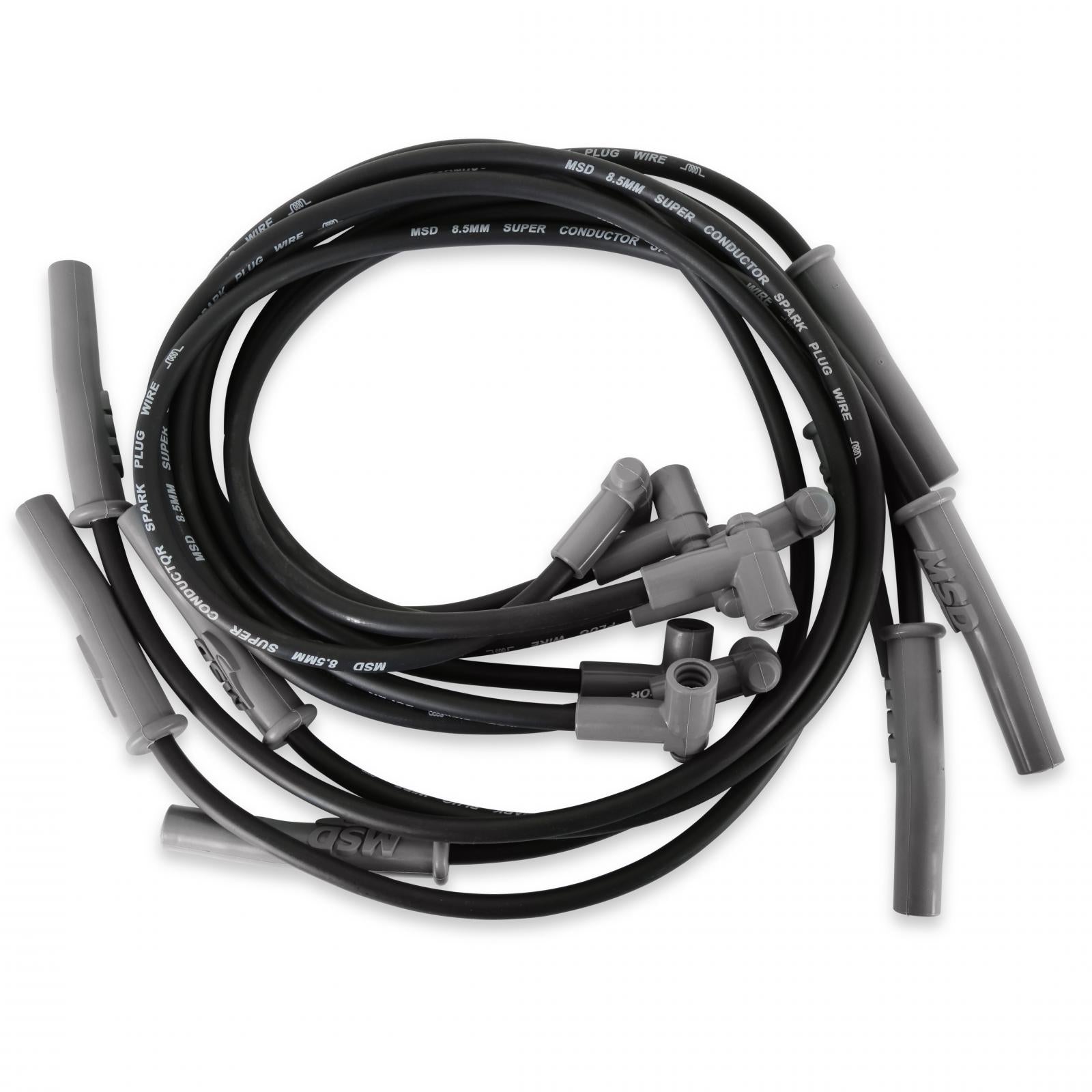 Black Super Conductor Big Block Chevy, '74-'76 Hei For Use On Chevy Big Block Engines, Hei, Black Jacket MSD Ignition-1