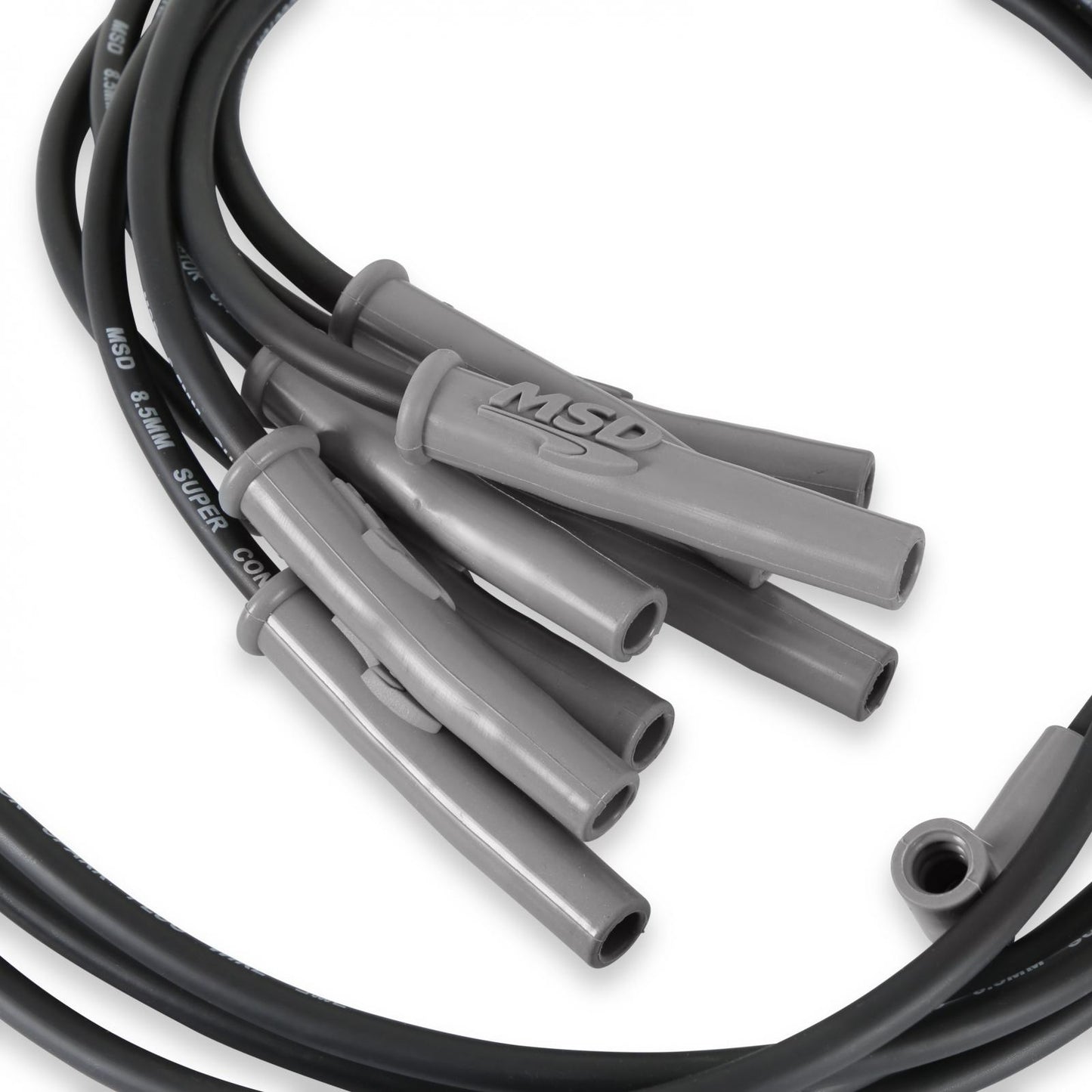 Black Super Conductor Big Block Chevy, '74-'76 Hei For Use On Chevy Big Block Engines, Hei, Black Jacket MSD Ignition-3