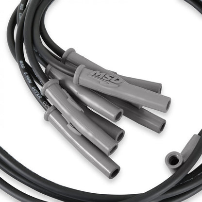 Black Super Conductor Big Block Chevy, '74-'76 Hei For Use On Chevy Big Block Engines, Hei, Black Jacket MSD Ignition-3