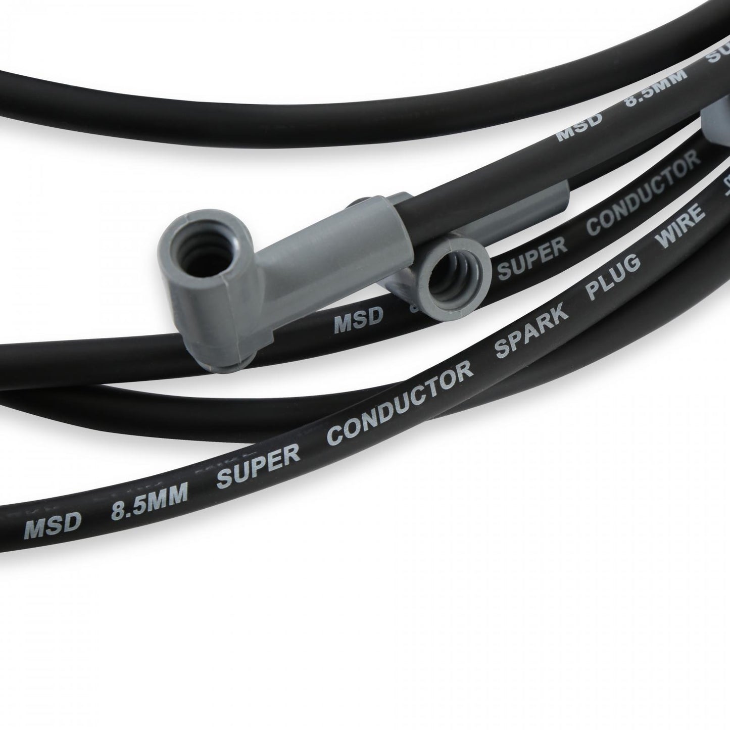 Black Super Conductor Big Block Chevy, '74-'76 Hei For Use On Chevy Big Block Engines, Hei, Black Jacket MSD Ignition-4