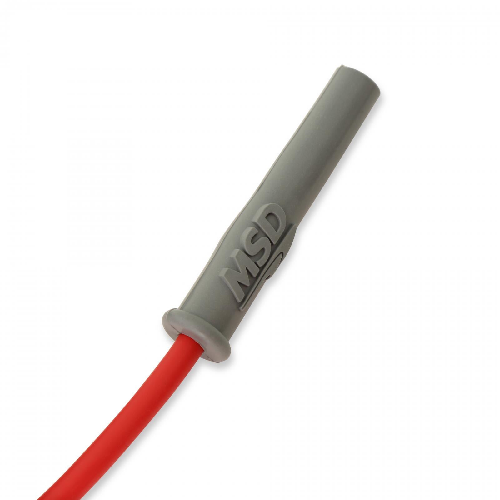 Super Conductor Spark Plug Wire Set Chevy 454, '74-'76 Hei For Use On Chevy 454 Engines, Hei, Red Jacket MSD Ignition-2