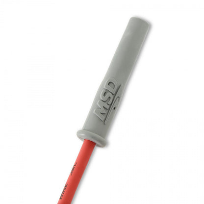 Super Conductor Spark Plug Wire Set Chevy 366-454 Socket For Use On Chevy 366-454, Socket, Red Jacket MSD Ignition-1