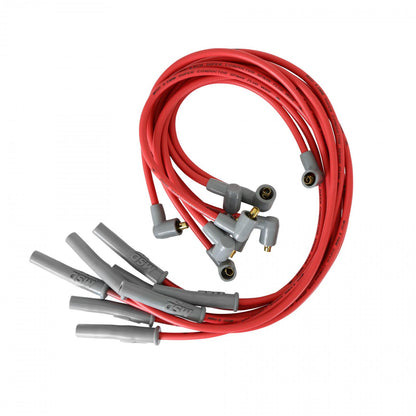 Super Conductor Spark Plug Wire Set Ford 351C-400, Socket For Use On Ford 351C-400, Socket, Red Jacket MSD Ignition-1
