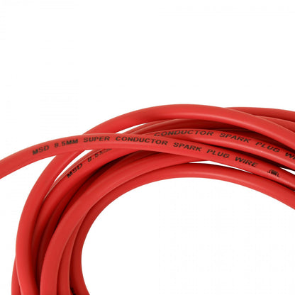 Super Conductor Spark Plug Wire Set Ford 351C-400, Socket For Use On Ford 351C-400, Socket, Red Jacket MSD Ignition-2