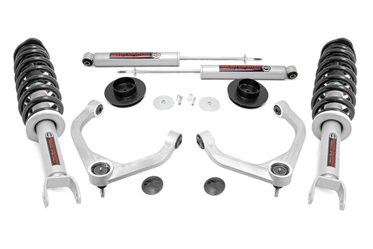 Rough Country 3.5 Inch Ram Bolt-On Lift Kit w/ N3 Struts and Rear N3 Shocks 19-Up Ram 1500 4WD) Rough Country