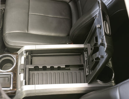 Console Safe - 09-14 F-150 w/o Full Floor Center Console w/ Flow-Thru Console Black Products Tuffy Security-1