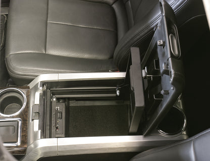 Console Safe - 09-14 F-150 w/o Full Floor Center Console w/ Flow-Thru Console Black Products Tuffy Security-3