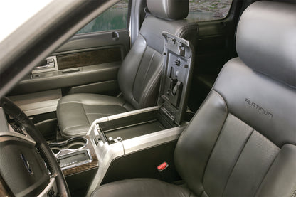 Console Safe - 09-14 F-150 w/o Full Floor Center Console w/ Flow-Thru Console Black Products Tuffy Security-6