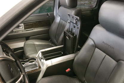 Console Safe - 09-14 F-150 w/o Full Floor Center Console w/ Flow-Thru Console Black Products Tuffy Security-7