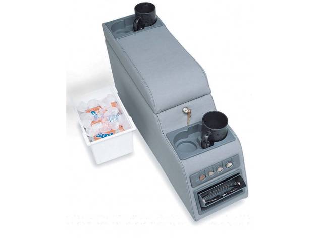 Locking Center Console for 1976-1983 Jeep CJ5, 1976-1986 Jeep CJ7, 1987-1995 Jeep Wrangler YJ Rampage-1