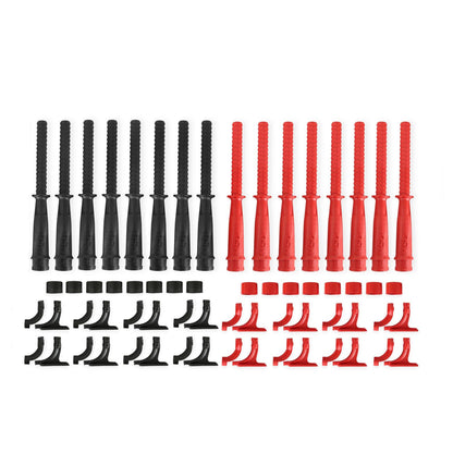 Dual Plug Hemi Wire Set Red And Black Super Conductor 8.5Mm For Use On Dual Plug Hemi Engines, Red And Black Wire Set And Tubes MSD Ignition-3