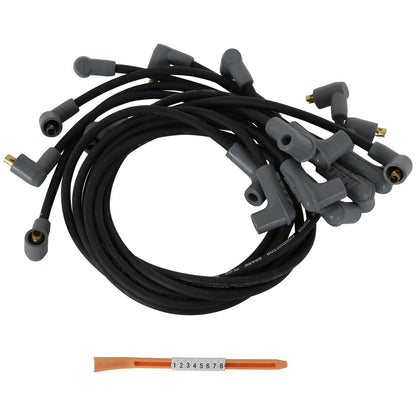 Black Super Conductor Small Block Chevy, Socket The Race Tailored 8.5Mm Super Conductor Wire Sets Are Designed Specifically To Fit Race Engines Equipped With Headers Or An Distributor MSD Ignition