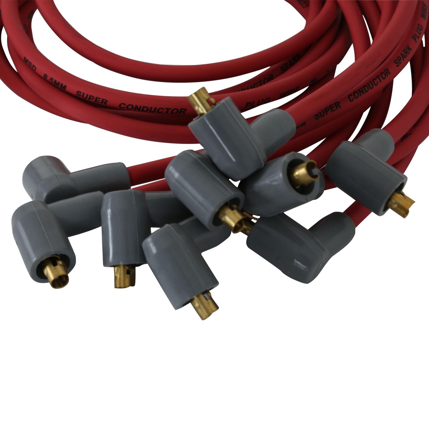 Super Conductor Spark Plug Wire SetBig Block Chevy, Socket Dist. Cap The Race Tailored 8.5Mm Super Conductor Wire Sets MSD Ignition-1