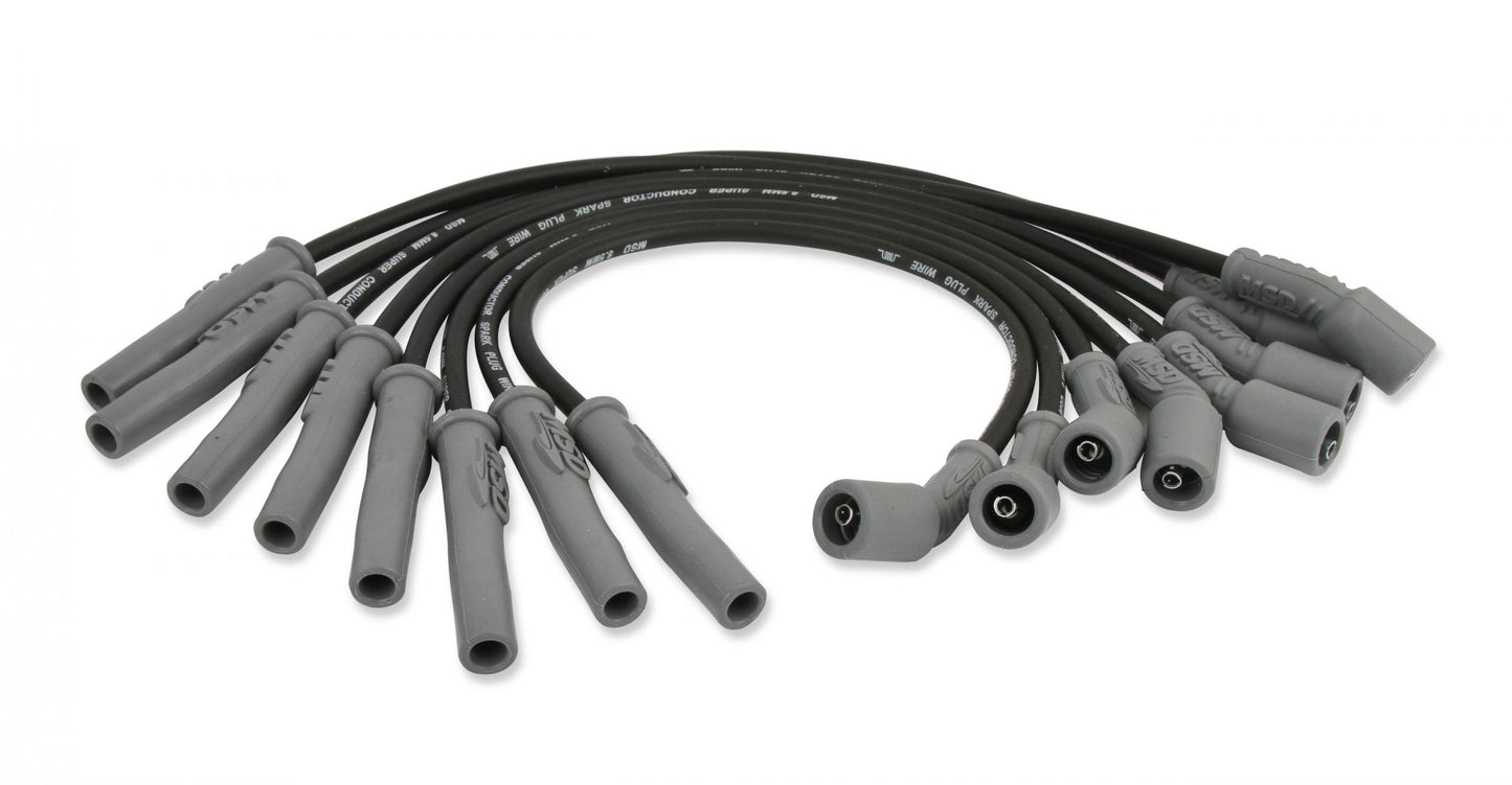 Ford Raptor 6.2L V8 Wire Set Direct Replacement 8.5 Mm Super Conductor Spark Plug Wire Set MSD Ignition-14