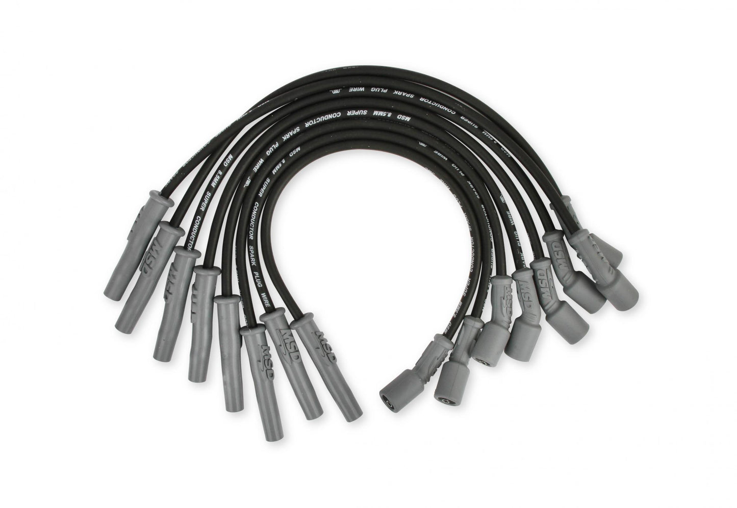 Ford Raptor 6.2L V8 Wire Set Direct Replacement 8.5 Mm Super Conductor Spark Plug Wire Set MSD Ignition-15
