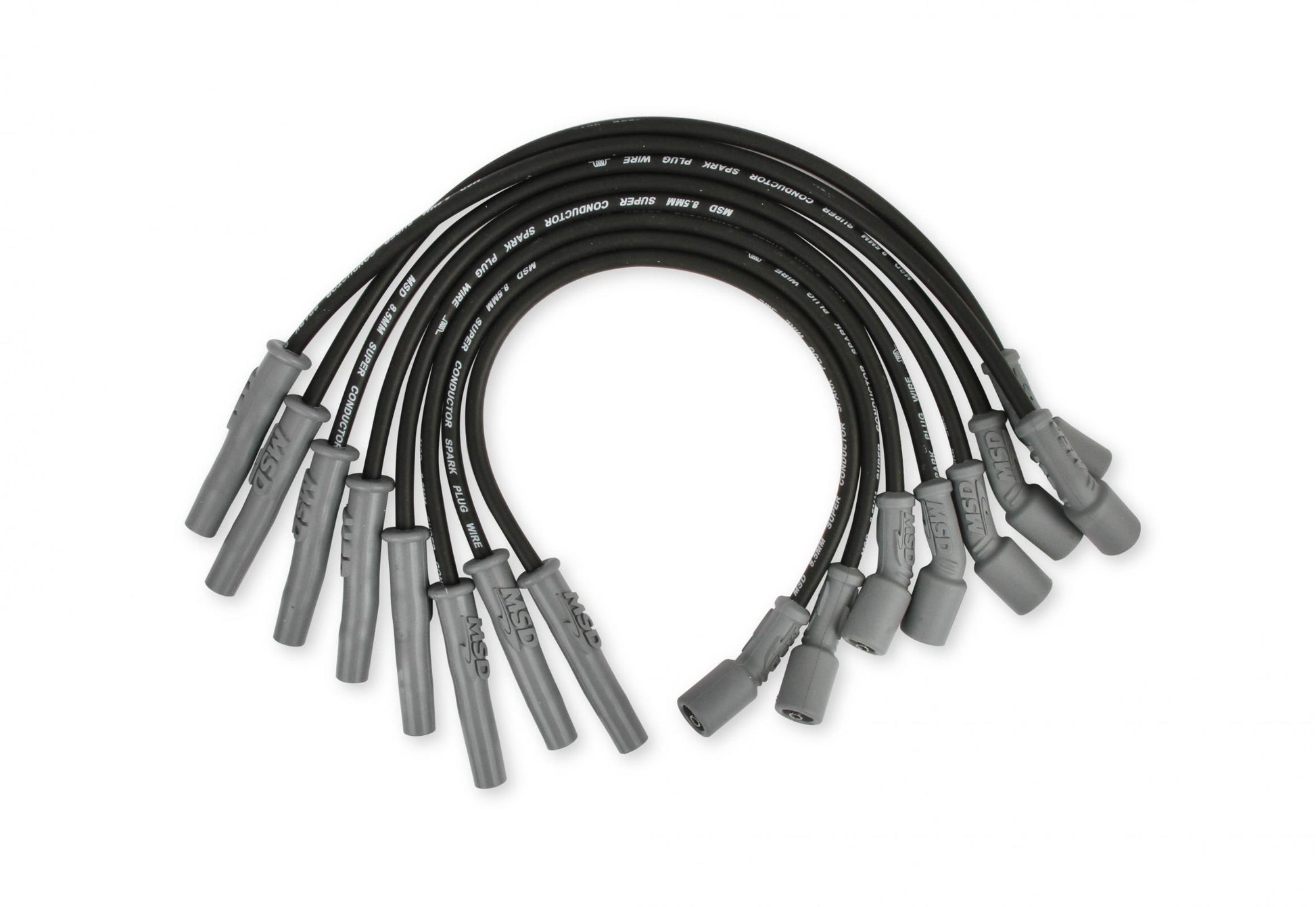 Ford Raptor 6.2L V8 Wire Set Direct Replacement 8.5 Mm Super Conductor Spark Plug Wire Set MSD Ignition-15