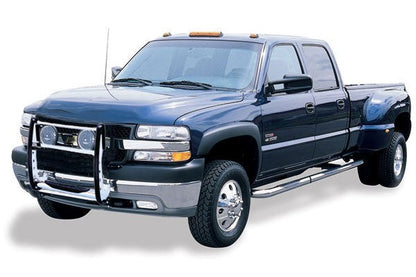 3000 Series StepGuard Center Grille Guard Only Black Powder Coat 2007-2013 Silverado 1500 Go Rhino-1