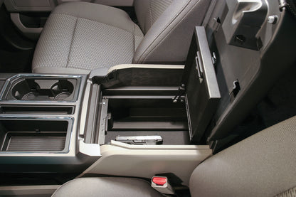 Console Safe 15-22 F-150 / 17-22 F-250/350 Super Duty w/ Flow-Thru Console Black Combo Products Tuffy Security-7