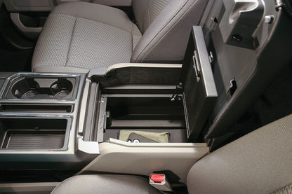 Console Safe 15-22 F-150 / 17-22 F-250/350 Super Duty w/ Flow-Thru Console Black Sandard Key Products Tuffy Security-8