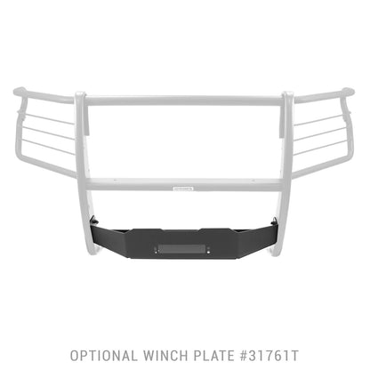 3100 Series StepGuard Winch Tray Kit Textured Black 2019-2021 Silverado 1500 2022-2022 Silverado 1500 LTD Go Rhino-1