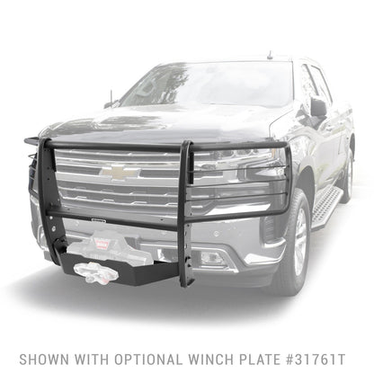 3100 Series StepGuard with Brush Guards Textured Black 2019-2021 Silverado 1500 2022-2022 Silverado 1500 LTD Go Rhino-3