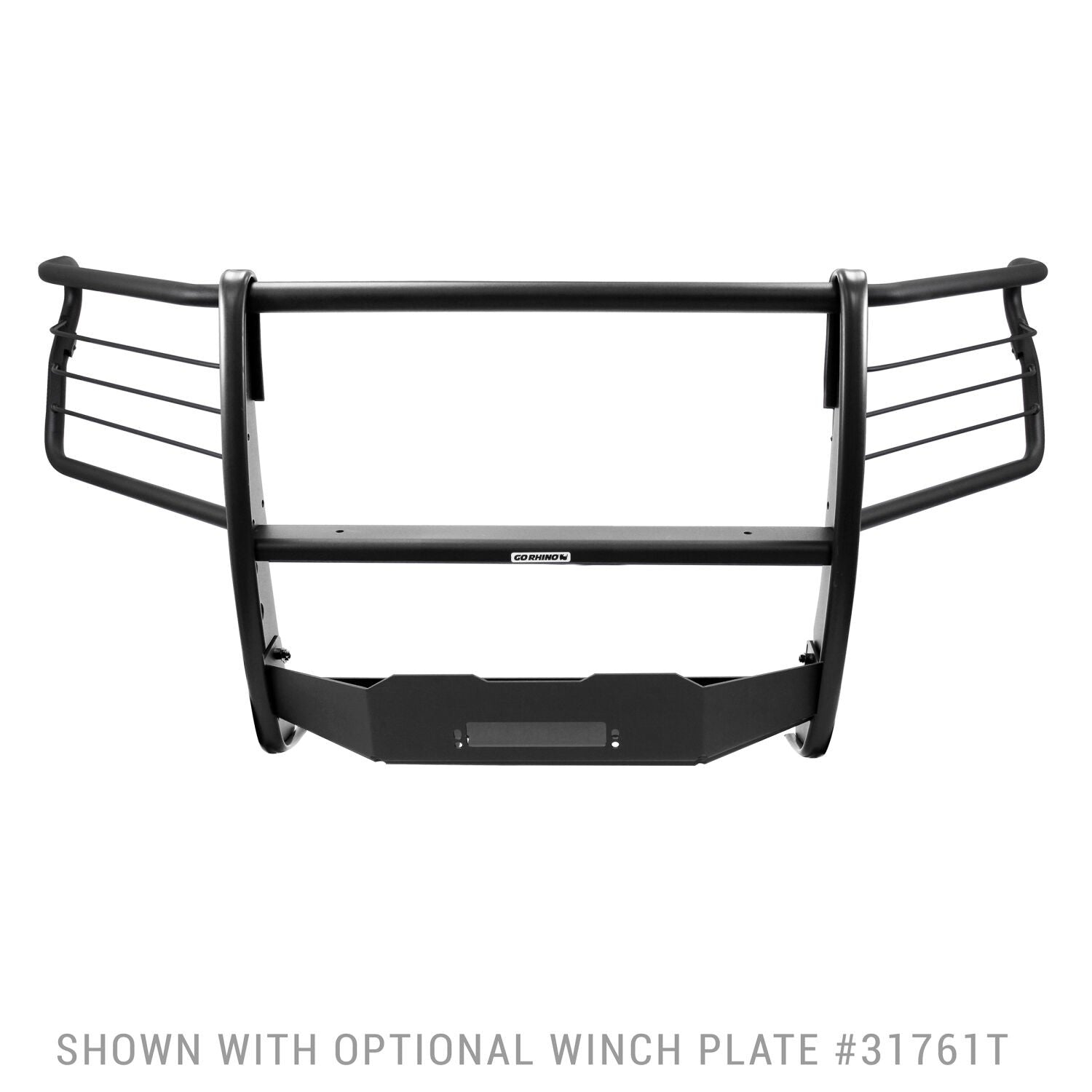 3100 Series StepGuard with Brush Guards Textured Black 2019-2021 Silverado 1500 2022-2022 Silverado 1500 LTD Go Rhino-6
