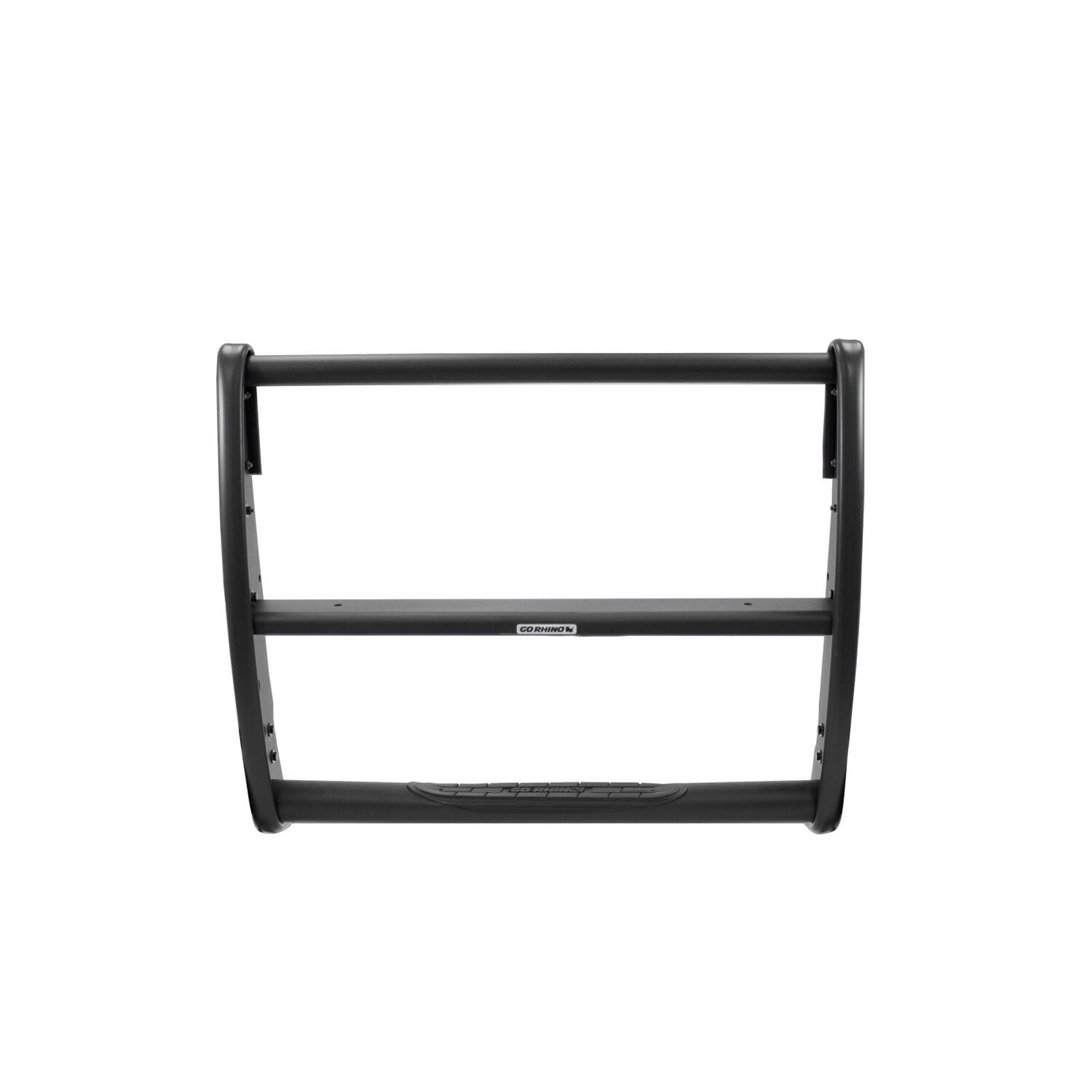 3100 Series StepGuard Center Grille Guard Only Textured Black 2019-2021 Silverado 1500 2022-2022 Silverado 1500 LTD Go Rhino-4