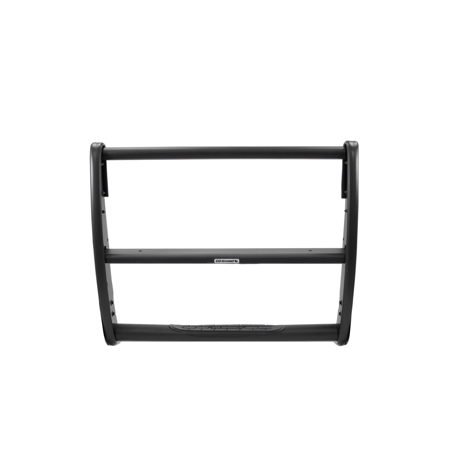 3100 Series StepGuard Center Grille Guard Only Textured Black 2019-2021 Silverado 1500 2022-2022 Silverado 1500 LTD Go Rhino-4