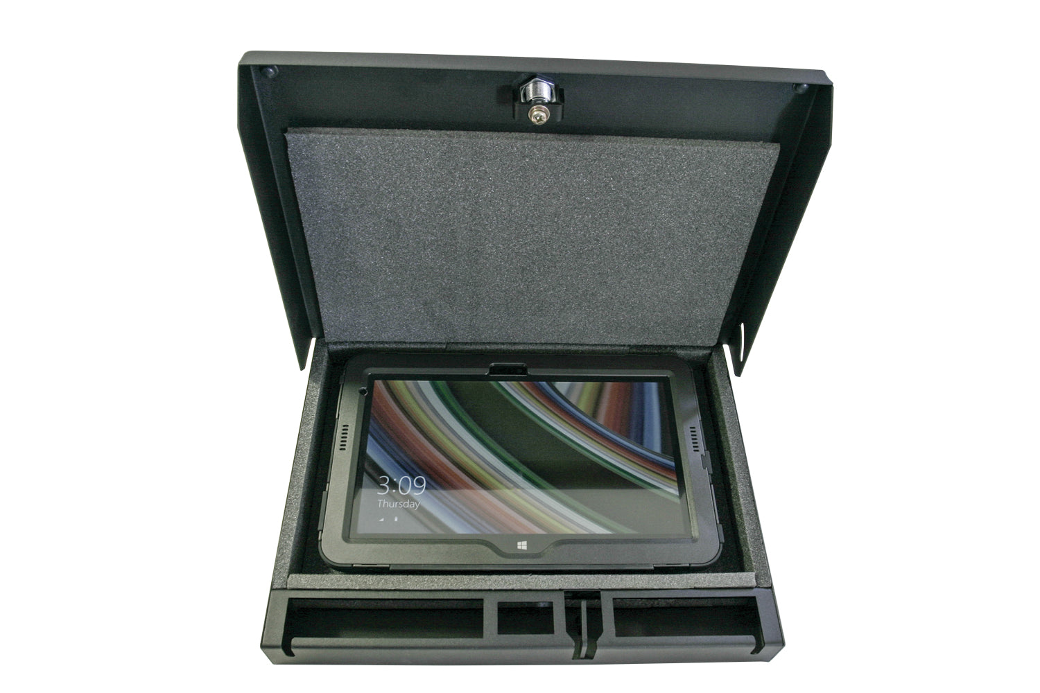 Portable Safe For Tablets Universal Black Includes Cable Products Tuffy Security