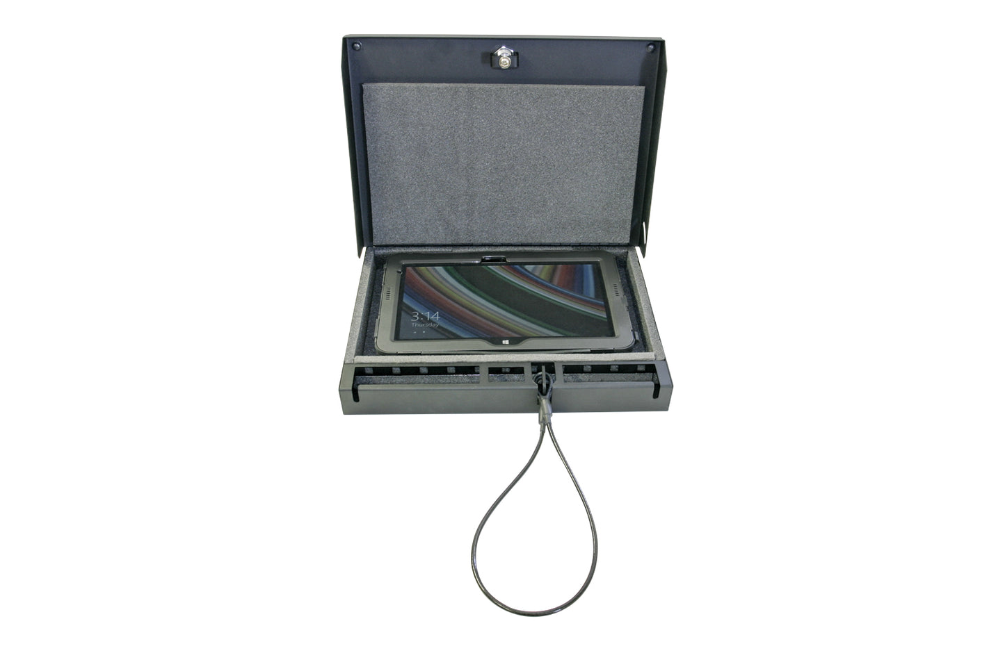 Portable Safe For Tablets Universal Black Includes Cable Products Tuffy Security-6