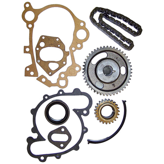 Timing Chain Kit for 1971-1979 Jeep CJs, SJ, J-Series, C104 w/ 8 Cylinder Engine Crown Automotive-1