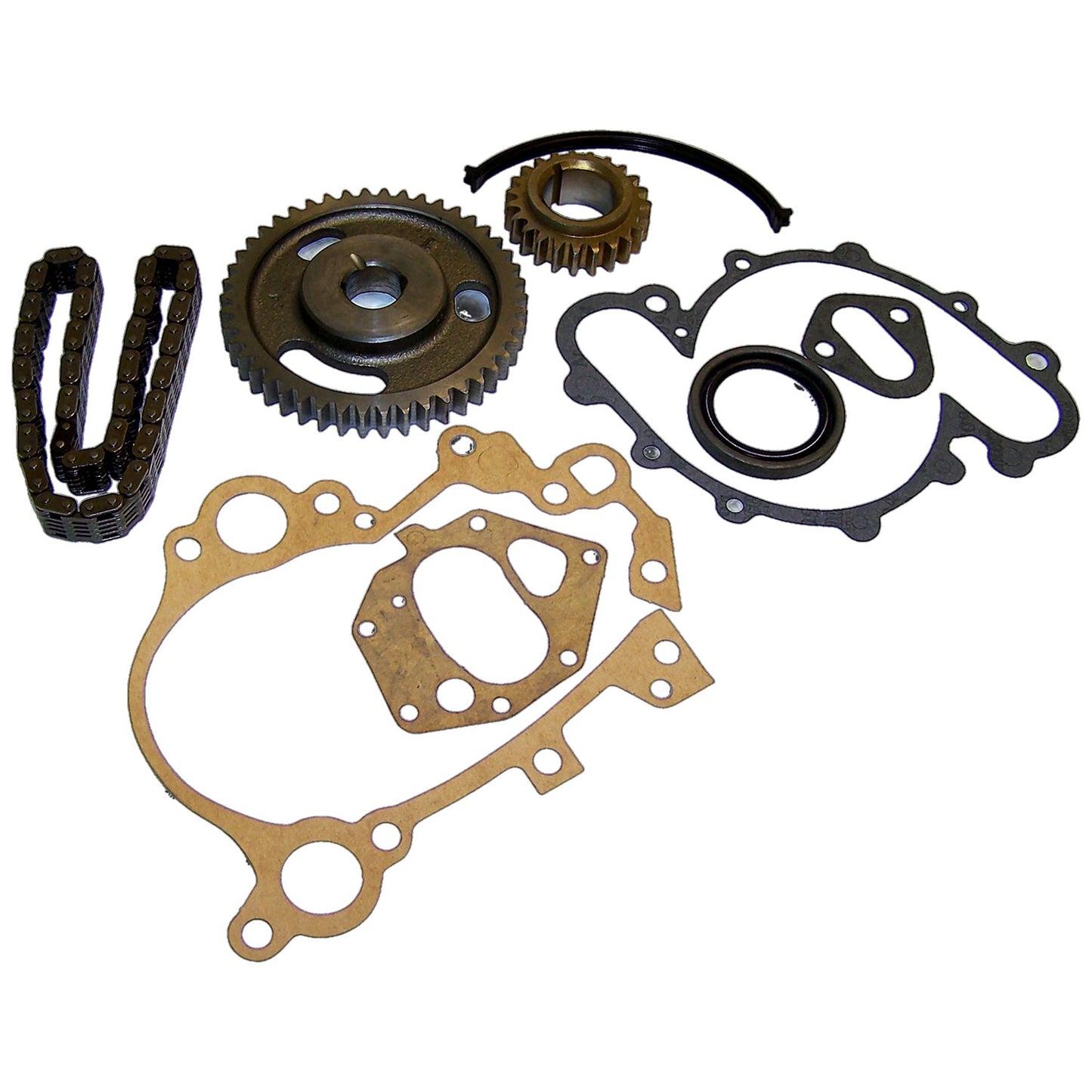 Timing Chain Kit for 1971-1979 Jeep CJs, SJ, J-Series, C104 w/ 8 Cylinder Engine Crown Automotive-2