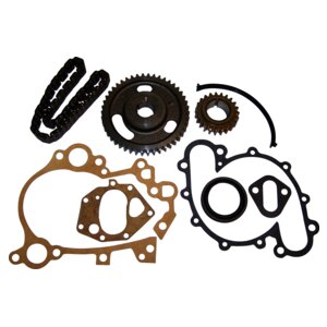 Timing Chain Kit for 1971-1979 Jeep CJs, SJ, J-Series, C104 w/ 8 Cylinder Engine Crown Automotive-3