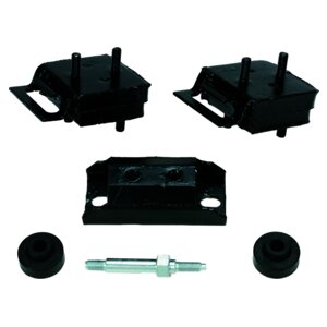 Engine and Transmission Mount Kit for 76-91 Jeep CJs, SJ, J-Series w/ AMC V8 Eng Crown Automotive-2