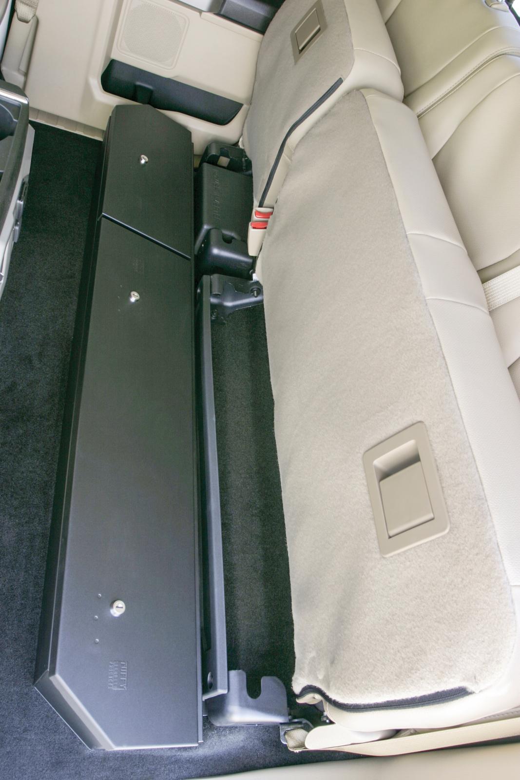 Rear Underseat Lockbox 15-22 F-150 17-22 F-250/350 Super Duty w/ Extended Cab Black Products Tuffy Security-4