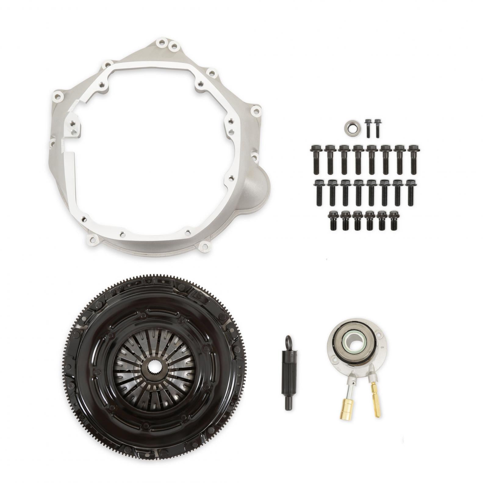 Complete Transmission Installation Kit 6-Bolt LS Engine to T-56 / Magn ...
