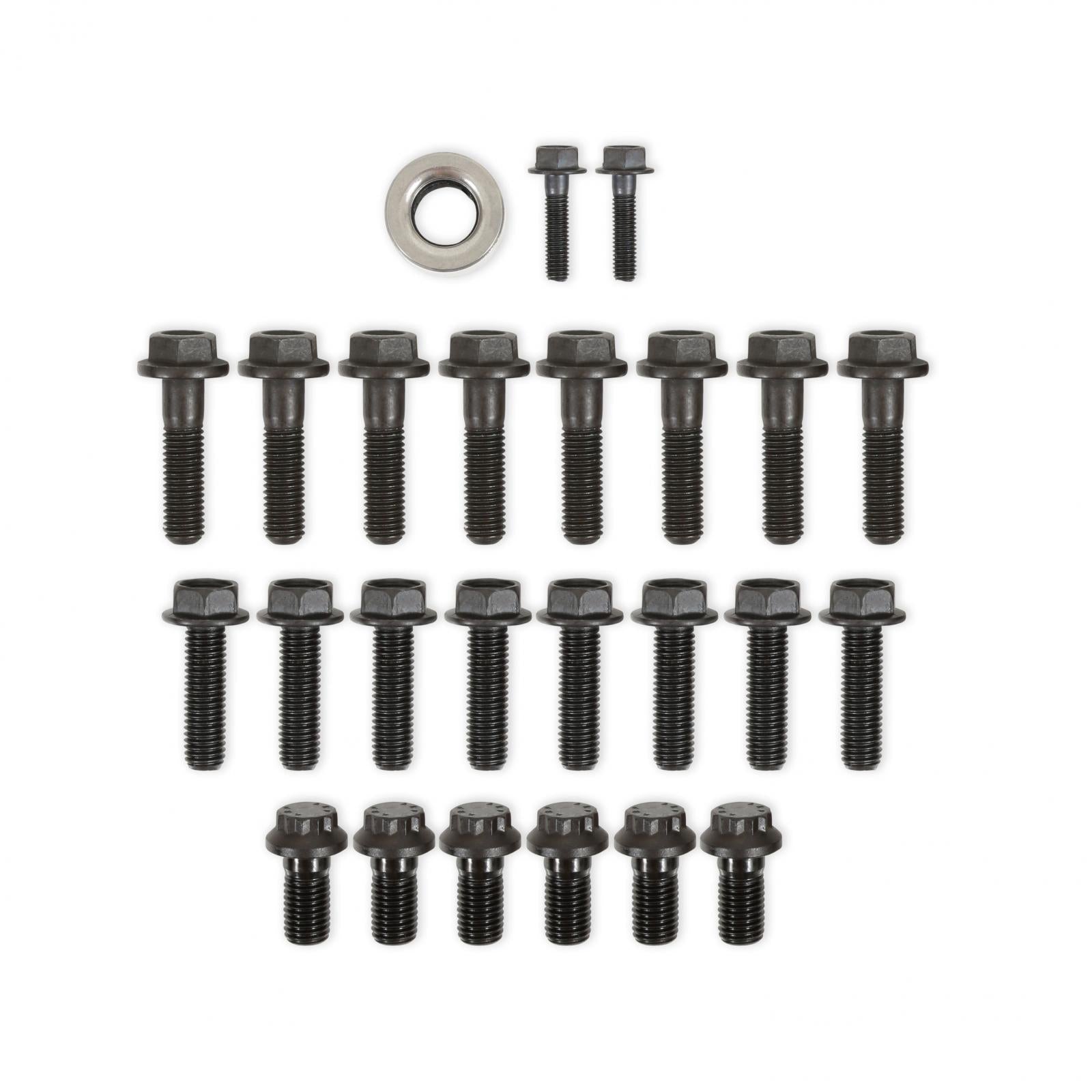 Complete Transmission Installation Kit 6-Bolt LS Engine to T-56 / Magnum Everything You Need to Connect a 6-Bolt LS Engine to a Tremec T-56 or Magnum Transmission Holley-4